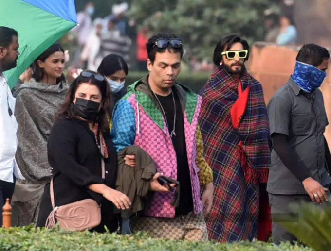રોમેન્ટિક ફિલ્મ માટે દિલ્હીમાં શૂટિંગ કરી રહ્યા છે રણવીર-આલિયા